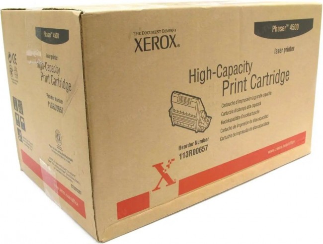 Картридж XEROX PHASER 4500 print-cart (113R00657) 18k оригинальный Картридж XEROX PHASER 4500 print-cart (113R00657) 18k оригинальный