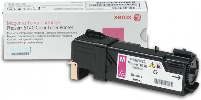 Картридж XEROX PHASER 6140 (106R01482) пурп 2к оригинальный Картридж XEROX PHASER 6140 (106R01482) пурп 2к оригинальный