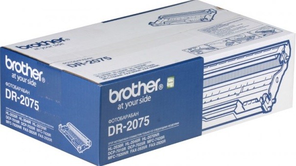DR-2075 оригинальный драм-картридж для принтеров Brother HL-2030/ HL-2040/ HL-2070/ HL-2030R/ HL-2040R/ HL-2070NR/ HL-7025/ DCP-7010R/ DCP-7025/ MFC-7420R/ MFC-7820N/ FAX1835C/ FAX1840C/ FAX1940CN/ FAX2920R/ FAX2825/ FAX2920 black (12 000 стр.) DR-2075 оригинальный драм-картридж для принтеров Brother HL-2030/ HL-2040/ HL-2070/ HL-2030R/ HL-2040R/ HL-2070NR/ HL-7025/ DCP-7010R/ DCP-7025/ MFC-7420R/ MFC-7820N/ FAX1835C/ FAX1840C/ FAX1940CN/ FAX2920R/ FAX2825/ FAX2920 black (12 000 стр.)