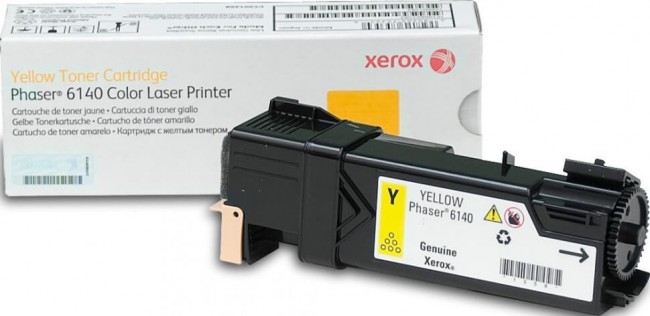Картридж XEROX PHASER 6140 (106R01483) желт 2к оригинальный Картридж XEROX PHASER 6140 (106R01483) желт 2к оригинальный