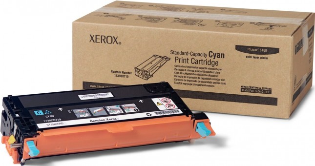 Картридж Xerox 113R00719 для Xerox Phaser 6180 cyan оригинальный, 2000 стр. Картридж Xerox 113R00719 для Xerox Phaser 6180 cyan оригинальный, 2000 стр.