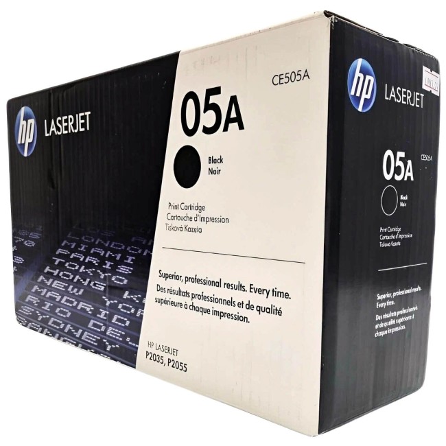 Картридж HP CE505A (05A) оригинальный для HP LaserJet P2030/ P2035/ P2050/ P2055, чёрный, 2300 страниц Картридж HP CE505A (05A) оригинальный для HP LaserJet P2030/ P2035/ P2050/ P2055, чёрный, 2300 страниц