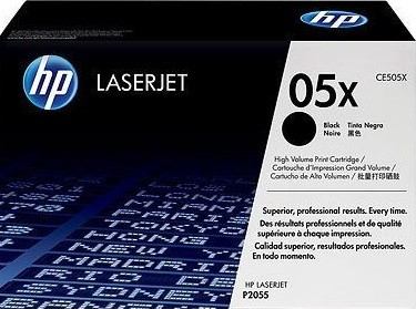 CE505X (05X) оригинальный картридж HP для принтера HP LJ P2053/ P2054/ P2055/ P2056/ P2057 black, 6500 страниц CE505X (05X) оригинальный картридж HP для принтера HP LJ P2053/ P2054/ P2055/ P2056/ P2057 black, 6500 страниц
