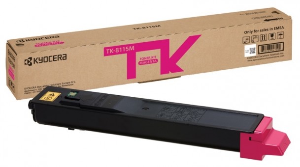 TK-8115M (1T02P3BNL0) оригинальный картридж Kyocera для принтера Kyocera Ecosys M8124cidn/ M8130cidn, magenta, 6000 страниц