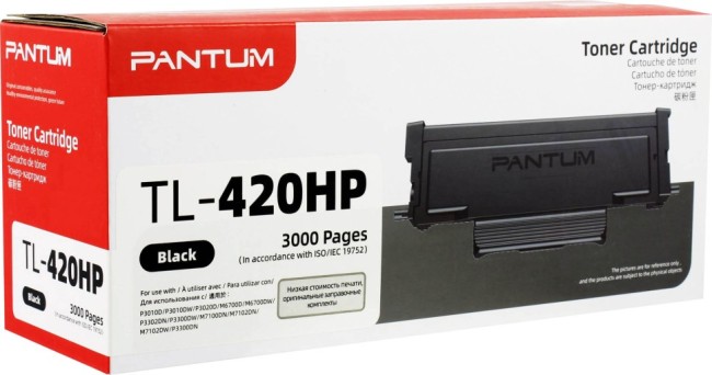 Картридж Pantum TL-420HP замена TL-420H оригинальный для Pantum P3010D/ P3010DW/ P3300D/ P3300DN / P3300DW, увеличенный, 3000 стр. Картридж Pantum TL-420HP замена TL-420H оригинальный для Pantum P3010D/ P3010DW/ P3300D/ P3300DN / P3300DW, увеличенный, 3000 стр.
