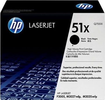 Q7551X (51X) оригинальный картридж HP для принтера HP LaserJet P3003dn/ P3003x/ P3004/ P3004d/ P3004n/ P3005/ P3005d/ P3005dn/ P3005n/ P3005x/ M3027/ M3027x/ M3035/ M3035xs black, 13000 страниц Q7551X (51X) оригинальный картридж HP для принтера HP LaserJet P3003dn/ P3003x/ P3004/ P3004d/ P3004n/ P3005/ P3005d/ P3005dn/ P3005n/ P3005x/ M3027/ M3027x/ M3035/ M3035xs black, 13000 страниц