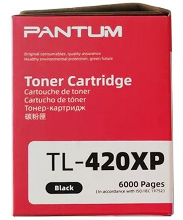 Картридж Pantum TL-420XP замена TL-420X оригинальный для Pantum P3010D/ P3010DW/ P3300D/ P3300DN / P3300DW, увеличенный, 6000 стр.