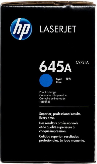 C9731A (645A) оригинальный картридж HP для принтера HP Color LaserJet 5500/ 5500n/ 5500dn/ 5500dtn/ 5500hdn/ 5550n/ 5550dn/ 5550dtn/ 5550hdn/ 5550dsn cyan, 12000 страниц C9731A (645A) оригинальный картридж HP для принтера HP Color LaserJet 5500/ 5500n/ 5500dn/ 5500dtn/ 5500hdn/ 5550n/ 5550dn/ 5550dtn/ 5550hdn/ 5550dsn cyan, 12000 страниц