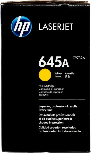 C9732A (645A) оригинальный картридж HP для принтера HP Color LaserJet 5500/ 5500n/ 5500dn/ 5500dtn/ 5500hdn/ 5550n/ 5550dn/ 5550dtn/ 5550hdn/ 5550dsn yellow, 12000 страниц C9732A (645A) оригинальный картридж HP для принтера HP Color LaserJet 5500/ 5500n/ 5500dn/ 5500dtn/ 5500hdn/ 5550n/ 5550dn/ 5550dtn/ 5550hdn/ 5550dsn yellow, 12000 страниц