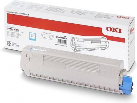 Картридж OKI 45862851/ 45862839 для Oki MC853/ MC873/ MC883, голубой, 7300 стр. Картридж OKI 45862851/ 45862839 для Oki MC853/ MC873/ MC883, голубой, 7300 стр.