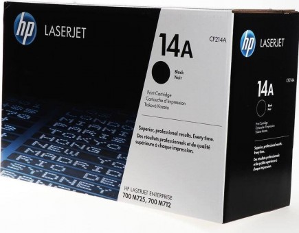 CF214A (14A) оригинальный картридж HP для принтера HP LaserJet Enterprise 700 M712n/ M712dn/ M712xh/ M725dn/ M725f/ M725z/ M725z+ black, 10000 страниц CF214A (14A) оригинальный картридж HP для принтера HP LaserJet Enterprise 700 M712n/ M712dn/ M712xh/ M725dn/ M725f/ M725z/ M725z+ black, 10000 страниц