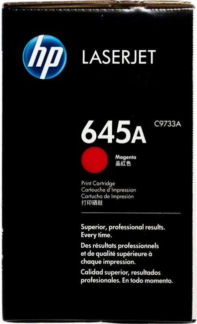 C9733A (645A) оригинальный картридж HP для принтера HP Color LaserJet 5500/ 5500n/ 5500dn/ 5500dtn/ 5500hdn/ 5550n/ 5550dn/ 5550dtn/ 5550hdn/ 5550dsn magenta, 12000 страниц C9733A (645A) оригинальный картридж HP для принтера HP Color LaserJet 5500/ 5500n/ 5500dn/ 5500dtn/ 5500hdn/ 5550n/ 5550dn/ 5550dtn/ 5550hdn/ 5550dsn magenta, 12000 страниц
