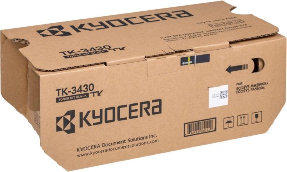 Картридж Kyocera TK-3430 (1T0C0W0NL0) оригинальный для Kyocera ECOSYS MA5500ifx/ PA5500x, 25000 стр.