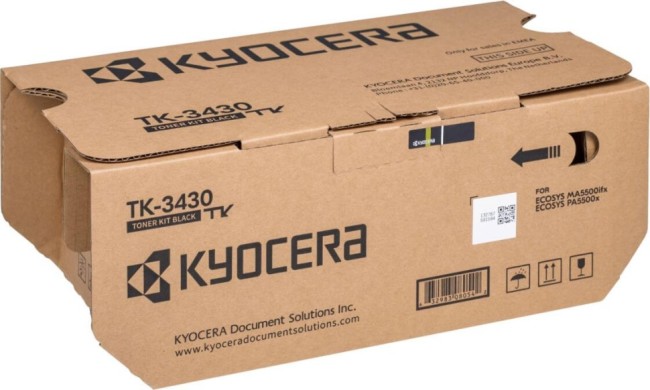 Картридж Kyocera TK-3430 (1T0C0W0NL0) оригинальный для Kyocera ECOSYS MA5500ifx/ PA5500x, 25000 стр.