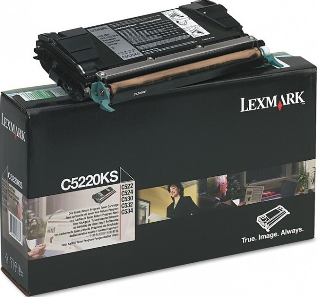 C5220KS оригинальный картридж Lexmark для принтера Lexmark C522n/524, black