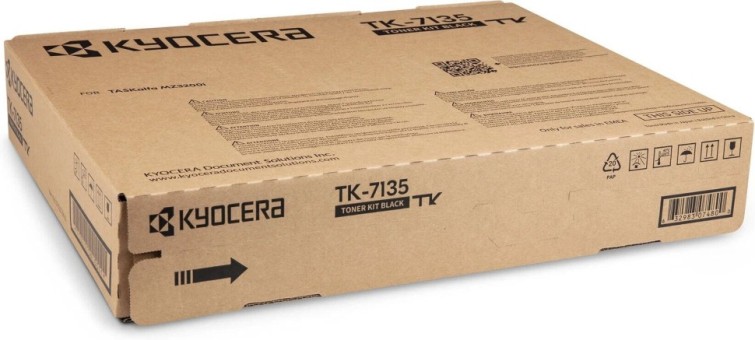 Картридж Kyocera TK-7135 (1T02ZT0NL0) оригинальный для Kyocera TASKalfa MZ3200i, 20000 стр.