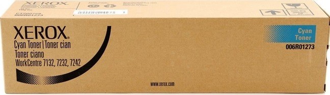 Тонер-картридж Xerox 006R01273 для Xerox RX WorkCenter 7132 cyan, оригинальный 8000 стр. Тонер-картридж Xerox 006R01273 для Xerox RX WorkCenter 7132 cyan, оригинальный 8000 стр.