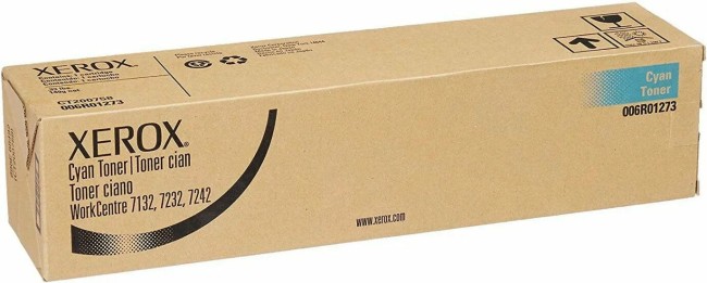 Тонер-картридж Xerox 006R01273 для Xerox RX WorkCenter 7132 cyan, оригинальный 8000 стр. Тонер-картридж Xerox 006R01273 для Xerox RX WorkCenter 7132 cyan, оригинальный 8000 стр.