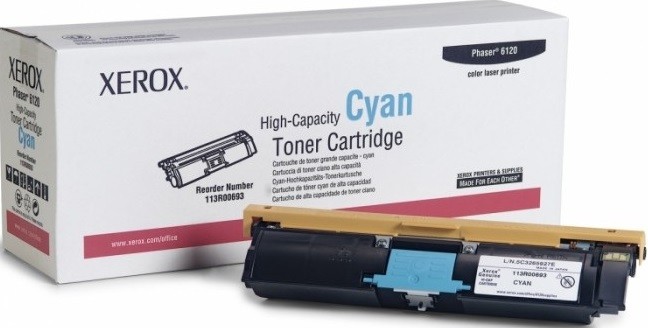 Картридж XEROX PHASER 6120/6115MFP (113R00693) голуб 4.5к оригинальный Картридж XEROX PHASER 6120/6115MFP (113R00693) голуб 4.5к оригинальный