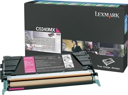 C5340MX оригинальный картридж Lexmark для принтера Lexmark C534 magenta, 7000 страниц