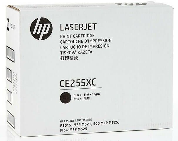 Картридж HP LJ P3015 (CE255X) черный 12.5k
