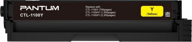 Картридж Pantum CTL-1100Y оригинальный для Pantum CP1100/ CP1100DW/ CM1100DN/ CM1100DW/ CM1100ADN/ CM1100ADW, жёлтый, 700 стр.