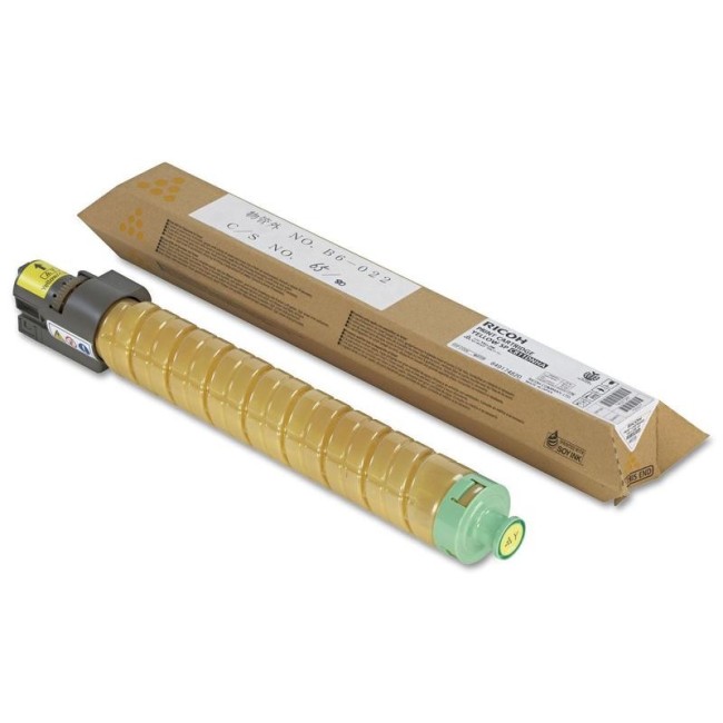 Картридж Ricoh MP C3503 (841818) оригинальный для Ricoh Aficio MP C3003/ C3503, желтый, 18000 стр.