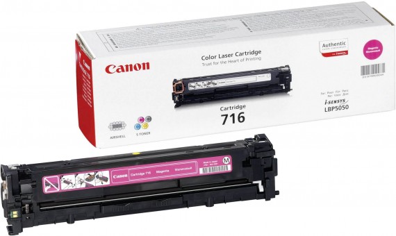 Canon 716M 1978B002 оригинальный картридж для принтера Canon i-Sensys LBP-5050, MF-8030CN, MF-8050CN magenta 1500 страниц Canon 716M 1978B002 оригинальный картридж для принтера Canon i-Sensys LBP-5050, MF-8030CN, MF-8050CN magenta 1500 страниц