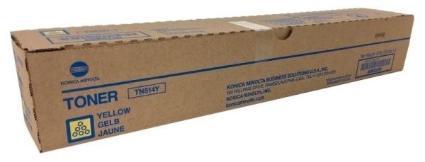 Картридж Konica-Minolta TN514Y/ TN-514Y/ A9E8250 оригинальный для Konica-Minolta bizhub C458/ С558/ С658, желтый, 26000 стр. Картридж Konica-Minolta TN514Y/ TN-514Y/ A9E8250 оригинальный для Konica-Minolta bizhub C458/ С558/ С658, желтый, 26000 стр.