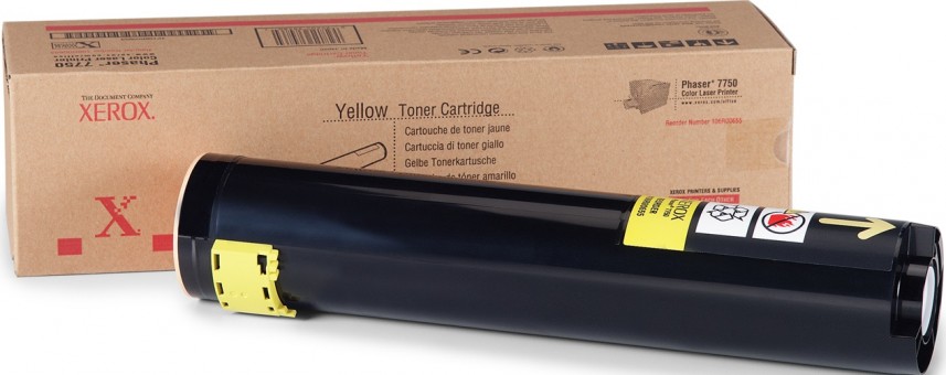Картридж XEROX PHASER 7750 EX7750 (106R00655) желтый 22k Картридж XEROX PHASER 7750 EX7750 (106R00655) желтый 22k