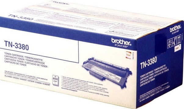 TN-3380 оригинальный картридж Brother для принтеров Brother HL-5440D/ HL-5450DN/ HL-5470DW/ HL-6180DW DCP-8110DN/ DCP-8250DN MFC-8520DN/ MFC-8950DW black (8 000 стр.) TN-3380 оригинальный картридж Brother для принтеров Brother HL-5440D/ HL-5450DN/ HL-5470DW/ HL-6180DW DCP-8110DN/ DCP-8250DN MFC-8520DN/ MFC-8950DW black (8 000 стр.)