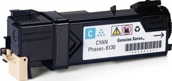 Тонер-картридж Xerox 106R01282 для Xerox Phaser 6130 cyan, оригинальный 1900 стр.