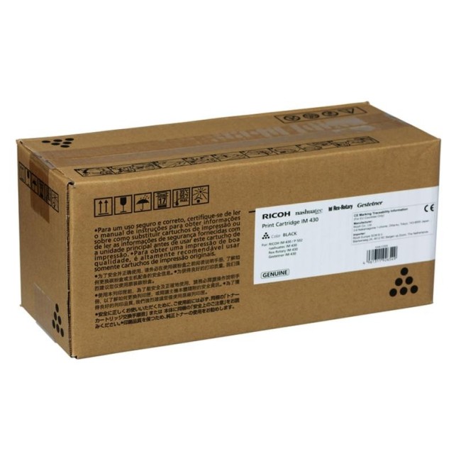 Картридж Ricoh IM 430 (418127/419079/D89601/D896-01) оригинальный для Ricoh IM 430/ P 502, чёрный, 17400 страниц Картридж Ricoh IM 430 (418127/419079/D89601/D896-01) оригинальный для Ricoh IM 430/ P 502, чёрный, 17400 страниц