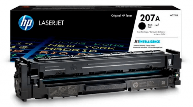 HP W2210A Оригинальный картридж лазерный 207A для HP LaserJet Pro M255/ MFP M282/ MFP M283 черный, 1350 страниц