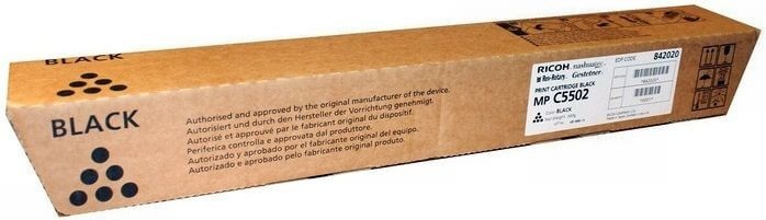 Картридж Ricoh MP C5502E (841755/842020) оригинальный для Ricoh Aficio MP C4502/ C5502, черный (31 000 стр.) Картридж Ricoh MP C5502E (841755/842020) оригинальный для Ricoh Aficio MP C4502/ C5502, черный (31 000 стр.)