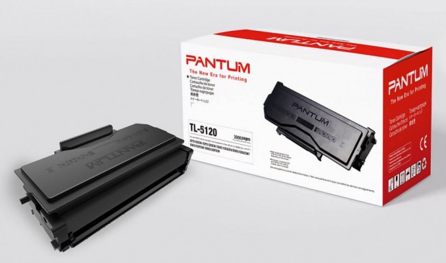 Картридж Pantum TL-5120 оригинальный для Pantum BP5100DN/ BP5100DW/ BM5100ADN/ BM5100ADW/ BM5100FDN/ BM5100FDW, чёрный, стандартный, 3000 стр.
