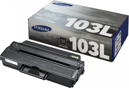 Картридж Samsung MLT-D103L (SU718A) для Samsung ML-2950ND/ ML-2955ND/ ML-2955DW/ SCX-4728FD/ SCX-4729FD) black, оригинальный (2500 страниц)