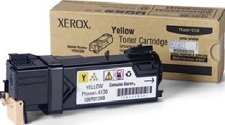 Тонер-картридж Xerox 106R01284 для Xerox Phaser 6130 yellow, оригинальный 1900 стр. Тонер-картридж Xerox 106R01284 для Xerox Phaser 6130 yellow, оригинальный 1900 стр.