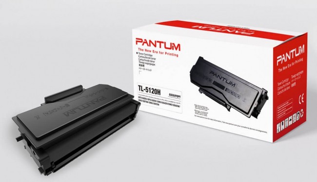 Картридж Pantum TL-5120H оригинальный для Pantum BP5100DN/ BP5100DW/ BM5100ADN/ BM5100ADW/ BM5100FDN/ BM5100FDW, чёрный, увеличенный, 6000 стр.