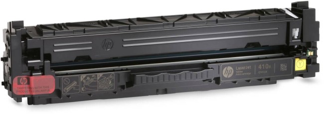 Картридж HP CF412A (410A) Yellow оригинальный для HP Color LaserJet Pro M377/ M477/ M452, жёлтый, 2300 страниц