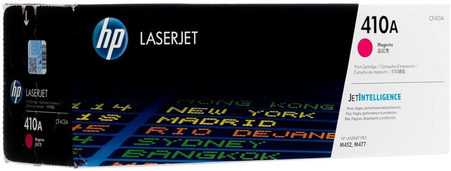 Картридж HP CF413A (410A) Magenta оригинальный для HP Color LaserJet Pro M377/ M477/ M452, пурпурный, 2300 страниц
