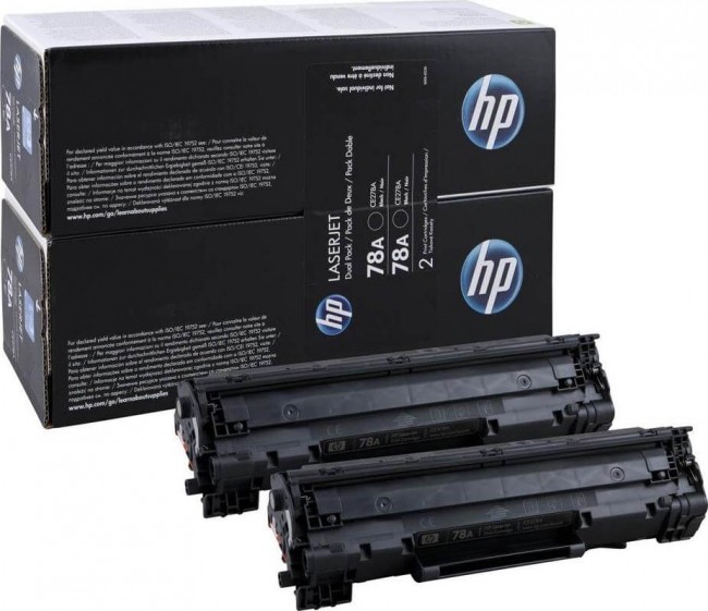 CE278AD/ CE278AF (78A) оригинальный картридж HP для принтера HP LaserJet Pro P1566/ P1567/ P1568/ P1569/ P1606/ P1607/ P1608/ P1609/ M1530/ M1536/ M1537/ M1538/ M1539 black, двойная упаковка 2*2100 страниц CE278AD/ CE278AF (78A) оригинальный картридж HP для принтера HP LaserJet Pro P1566/ P1567/ P1568/ P1569/ P1606/ P1607/ P1608/ P1609/ M1530/ M1536/ M1537/ M1538/ M1539 black, двойная упаковка 2*2100 страниц