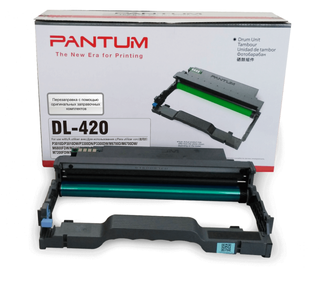 Фотобарабан Pantum DL-420 оригинальный для Pantum P3010D/ P3010DW/ P3300D/ P3300DN/ P3300DN(RU)/ P3300DW, 30000 стр.