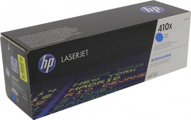 CF411X (410X) оригинальный картридж HP Cyan для принтера HP LaserJet M452/ 477, 5000 страниц CF411X (410X) оригинальный картридж HP Cyan для принтера HP LaserJet M452/ 477, 5000 страниц