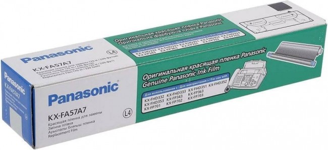 Термопленка для факса PANASONIC KX-FP343/363 KX-FA57A 1шт оригинал