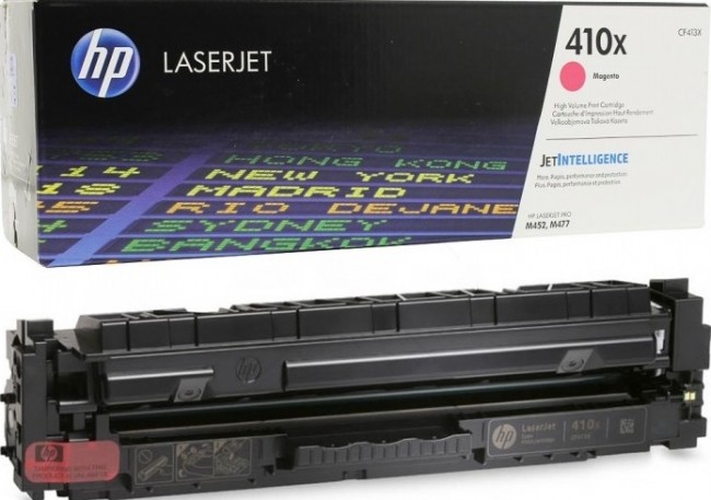 CF413X (410X) оригинальный картридж HP Magenta для принтера HP LaserJet M452/ 477, 5000 страниц CF413X (410X) оригинальный картридж HP Magenta для принтера HP LaserJet M452/ 477, 5000 страниц