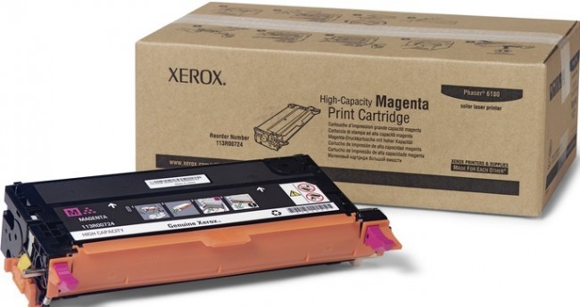 Картридж Xerox 113R00724 для Xerox Phaser 6180 magenta оригинальный, 6000 стр. Картридж Xerox 113R00724 для Xerox Phaser 6180 magenta оригинальный, 6000 стр.