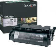 Картридж Lexmark 12A7460 черный 5000 копий Картридж Lexmark 12A7460 черный 5000 копий