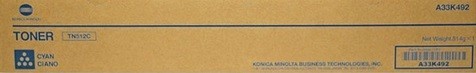 TN-512C/A33K452 Тонер Konica-Minolta bizhub C454/C554 TN-512C голубой TN-512C/A33K452 Тонер Konica-Minolta bizhub C454/C554 TN-512C голубой
