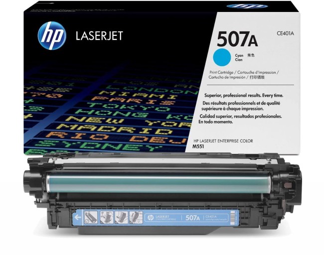 Картридж HP CE401A (507A) Cyan оригинальный для HP Color LaserJet M551/ MFP M575, голубой, 6000 страниц Картридж HP CE401A (507A) Cyan оригинальный для HP Color LaserJet M551/ MFP M575, голубой, 6000 страниц